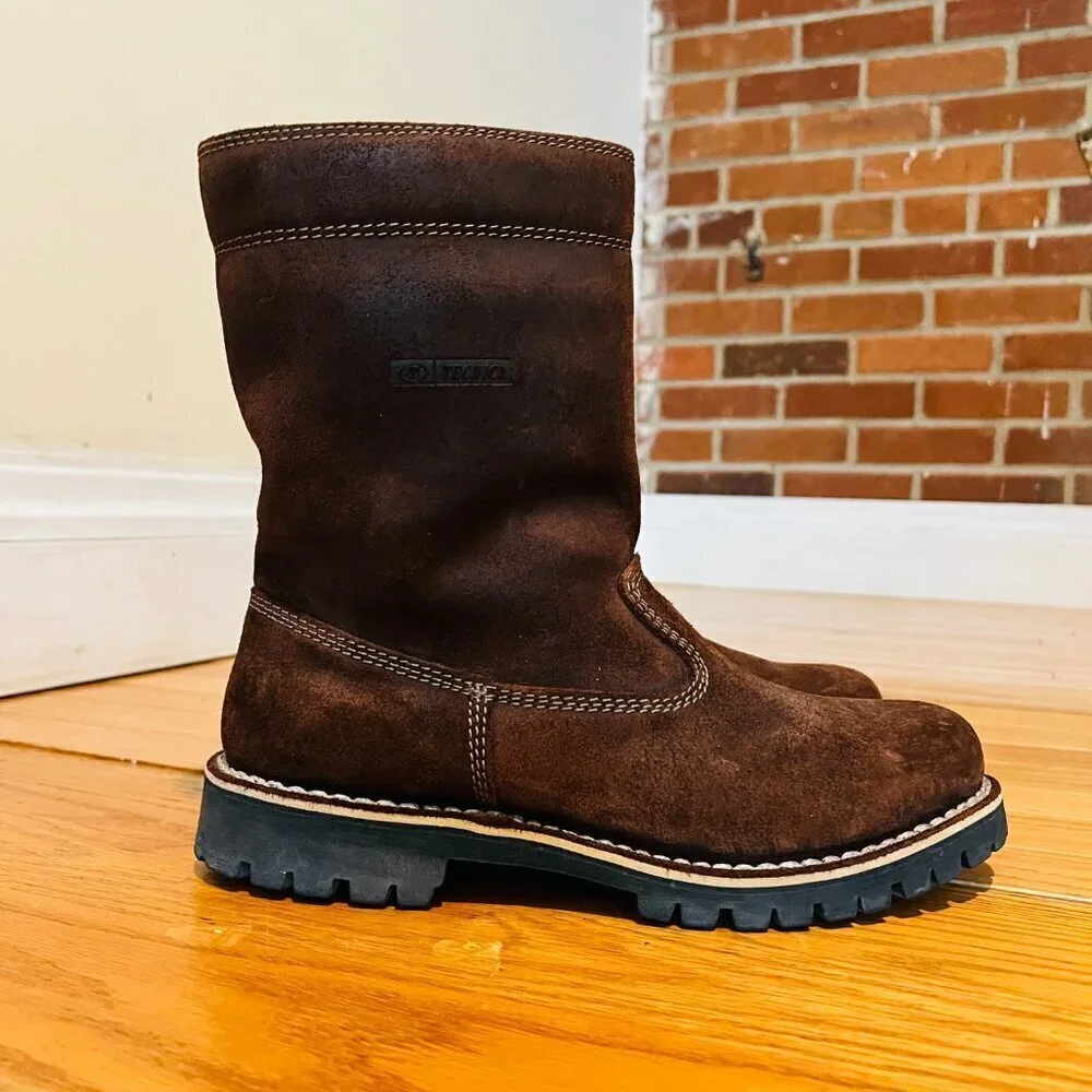 Tecnica Men's Montana III Boot,Dark Brown 8.5 M US